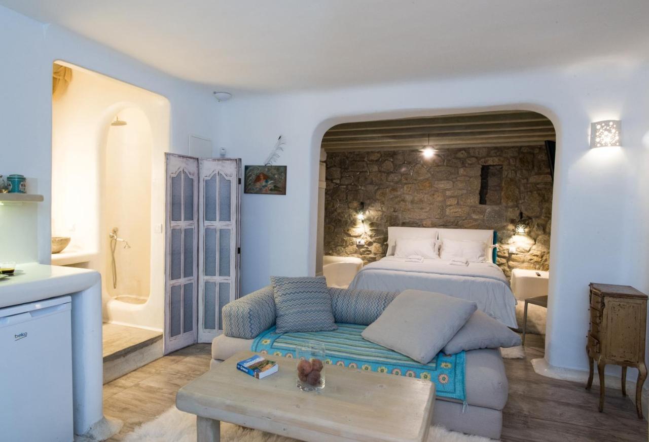 Amallini Suites Mykonos Пляж Супер-Парадайз Экстерьер фото
